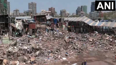 After violent clashes, Mumbai’s Bandra Garib Nagar demolition drive enters Day 3 amid tight security