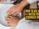 Love nail art but nails keep breaking? Use rice water this way if you want STRONG NAILS
