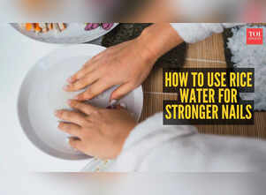 Love nail art but nails keep breaking? Use rice water this way if you want STRONG NAILS