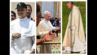 Believe it or not: It certainly looks like the Pope digs the drip