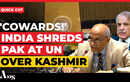 'The World Can See Through Pakistan's Propaganda': India Tears Into Munir, Sharif At UN Over Kashmir