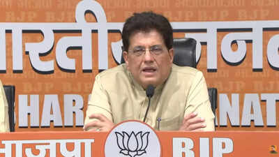 'Congress insults tricolour abroad': Piyush Goyal slams Rahul Gandhi's 'gaddar' jab at PM Modi