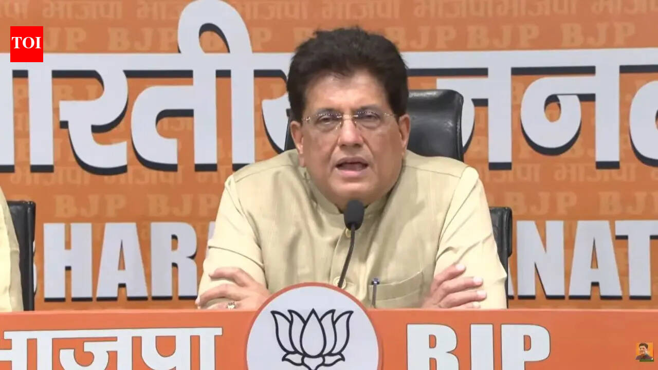 'Congress insults tricolour abroad': Piyush Goyal slams Rahul Gandhi's 'gaddar' jab at PM Modi