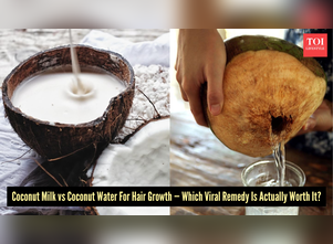 Coconut water vs coconut milk: Which works better for summer hair growth?