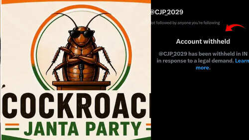  CJP X Account Withheld In India After Crossing 200K Followers In Just Four Days | Watch