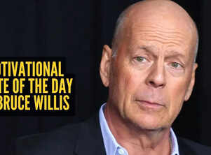 Quote of the day by Bruce Willis: 'They look right and you move left'
