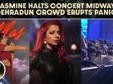  Jasmine Sandlas pauses concert after Dehradun barricade collapse; viral video shocks fans online