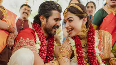 Rashmika Mandanna designed her own Mangalsutra and chose unconventional orange saree for marriage with Vijay Deverakonda; reveals wedding planner