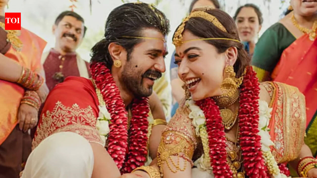 Rashmika Mandanna designed her own Mangalsutra and chose unconventional orange saree for marriage with Vijay Deverakonda; reveals wedding planner