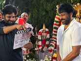 Chiranjeevi gets emotional as Pawan Kalyan gives first clap for &lsquo;Mega158&rsquo; launch in Hyderabad