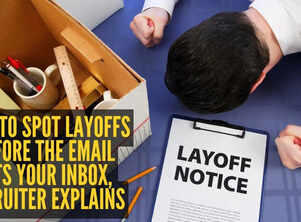 How to spot layoffs before the email hits your inbox, recruiter explains