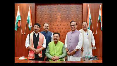 4-time MLA, RSS man Ranjeet Dass elected House speaker; takes oath