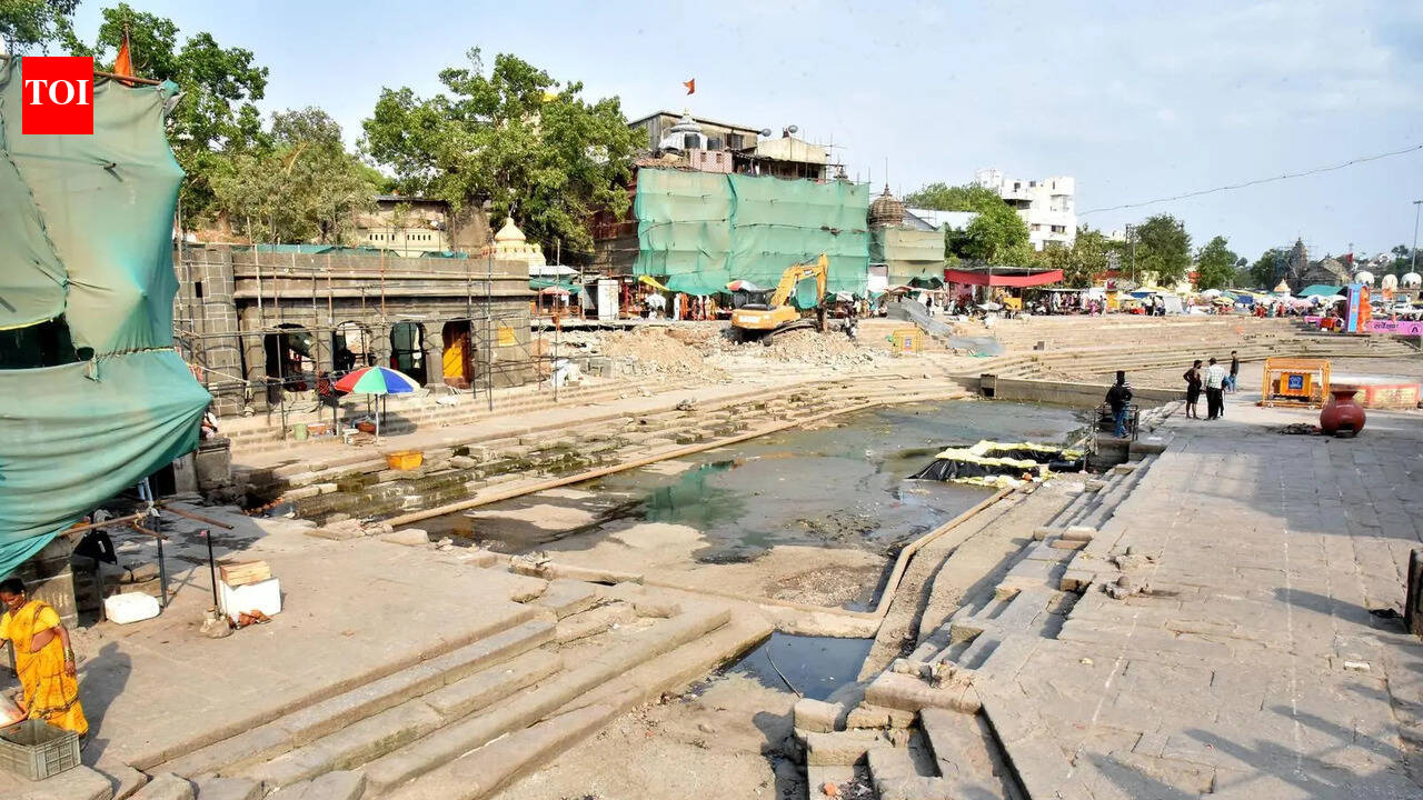 Ram &amp; Seeta kunds in Nashik run dry after a decade, but for planned Kumbh works