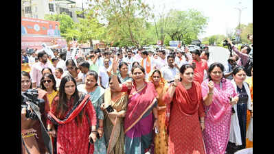 BJP protests Rahul’s remarks against PM Modi, Shah