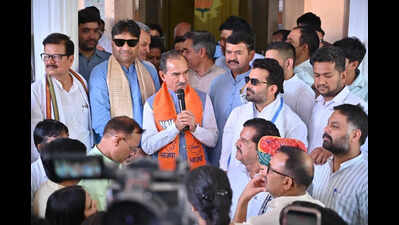 BJP protests Rahul’s remarks against PM Modi, Shah