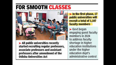 Re-engage guest faculty, appoint new ones in varsities: Odisha govt