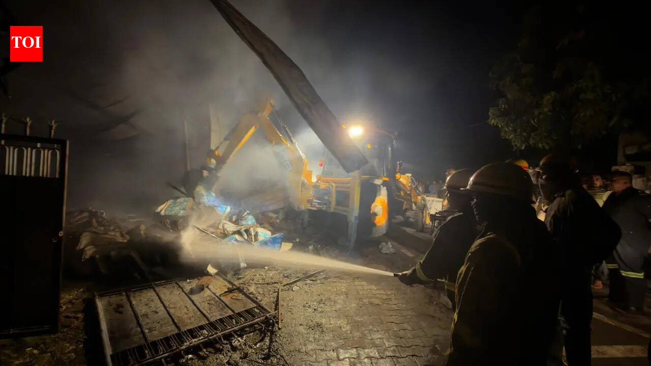 Six cylinders explode in Saket Nagar factory fire, no casualties