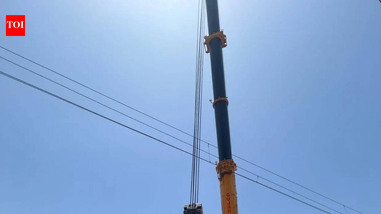 RCC twin box bridge at Aliyavada station completed in with 7-hour block