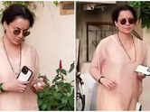 Kangana steps out wearing mangalsutra; fans ask, &lsquo;Is she married?&rsquo;