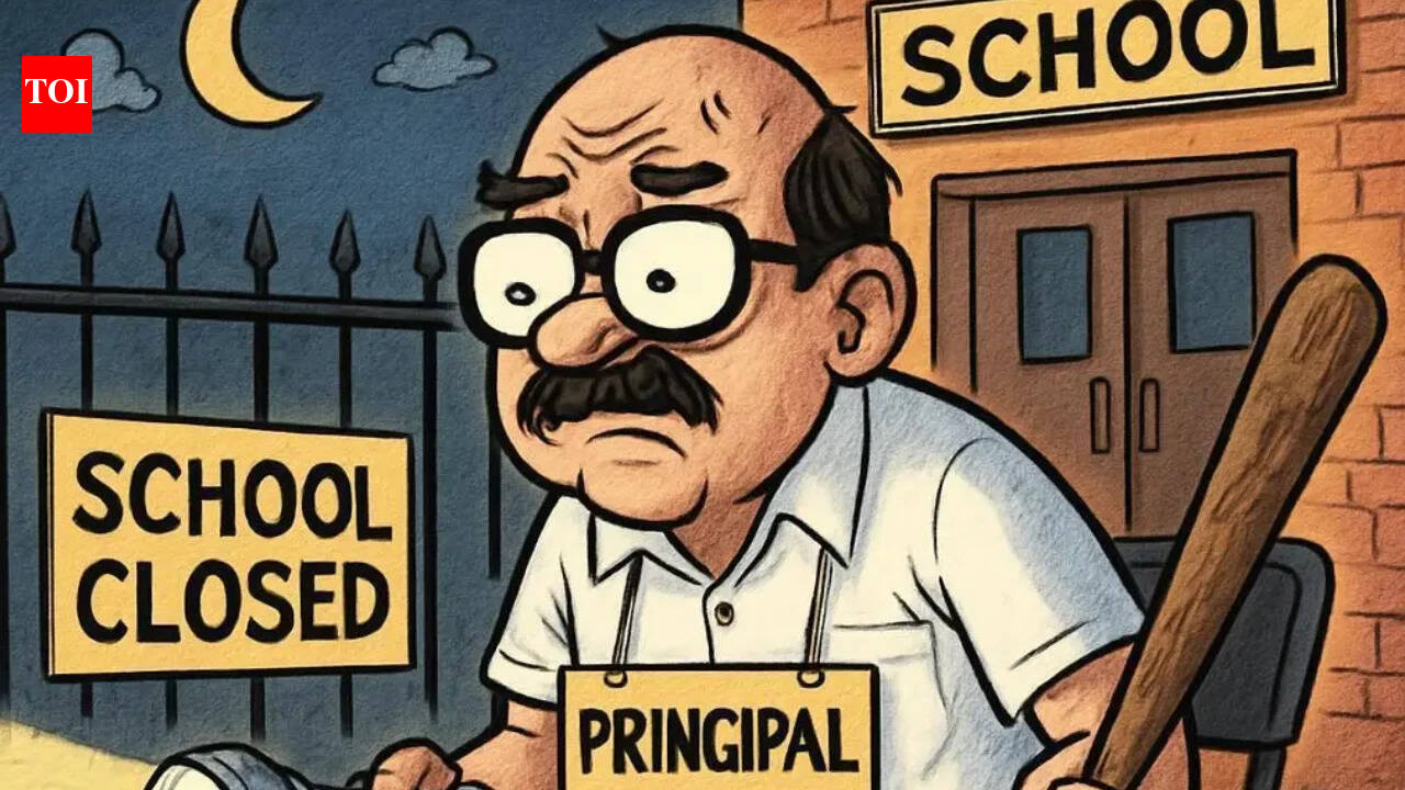 Noida Govt School: Principals turn ‘watchmen’ as schools shut for ...