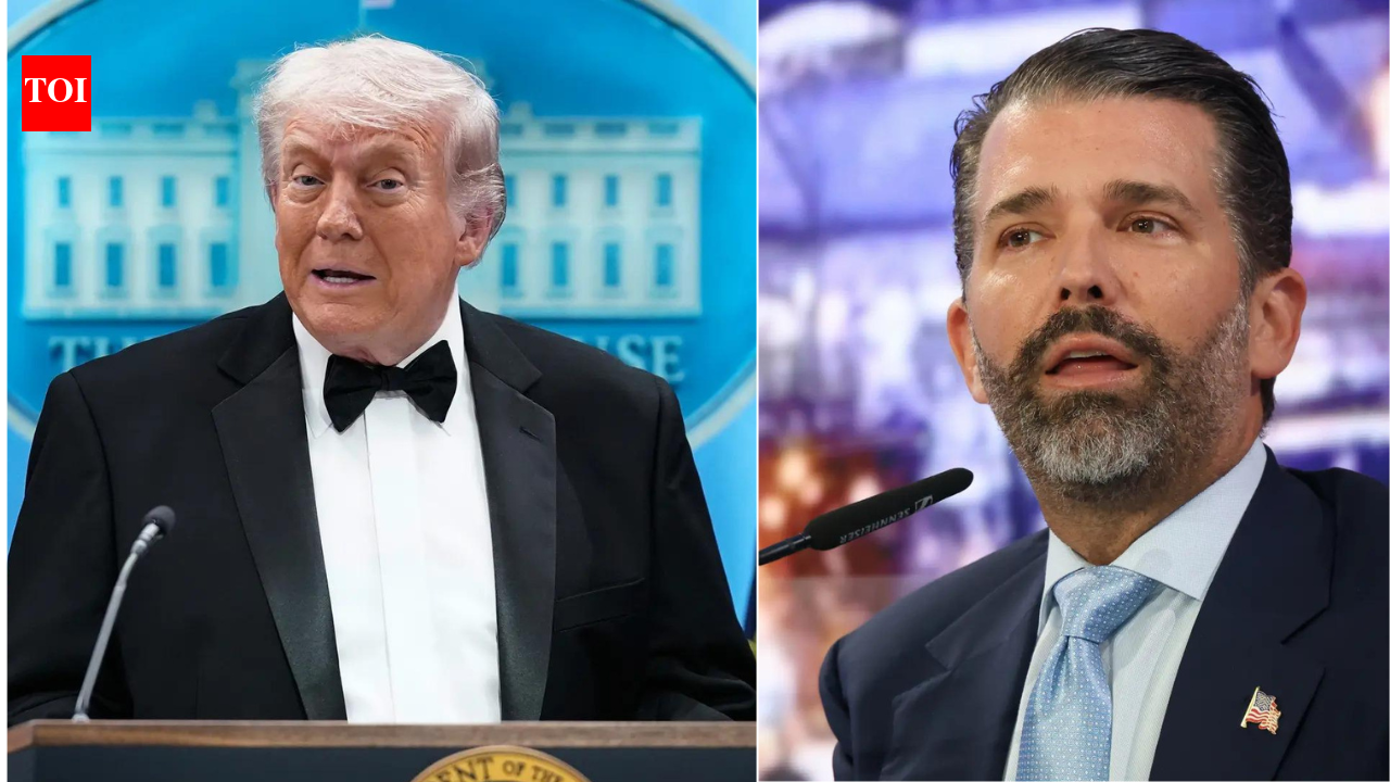 'If I do attend, I get killed': Donald Trump says he 'has a thing called Iran' stopping him from attending son's wedding