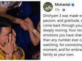 Mohanlal gets emotional after 'Drishyam 3' FDFS