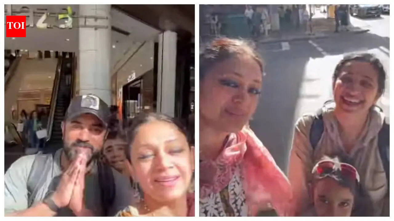 Fans spot ‘Two Nivin Paulys’ as Shobana’s Australia video grabs attention - WATCH