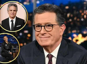 Stars rally behind Stephen Colbert before show finale