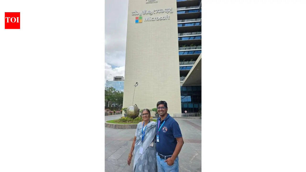 ‘Bigger than any promotion’: Bengaluru Microsoft manager’s emotional office tour with 81-year-old grandmother