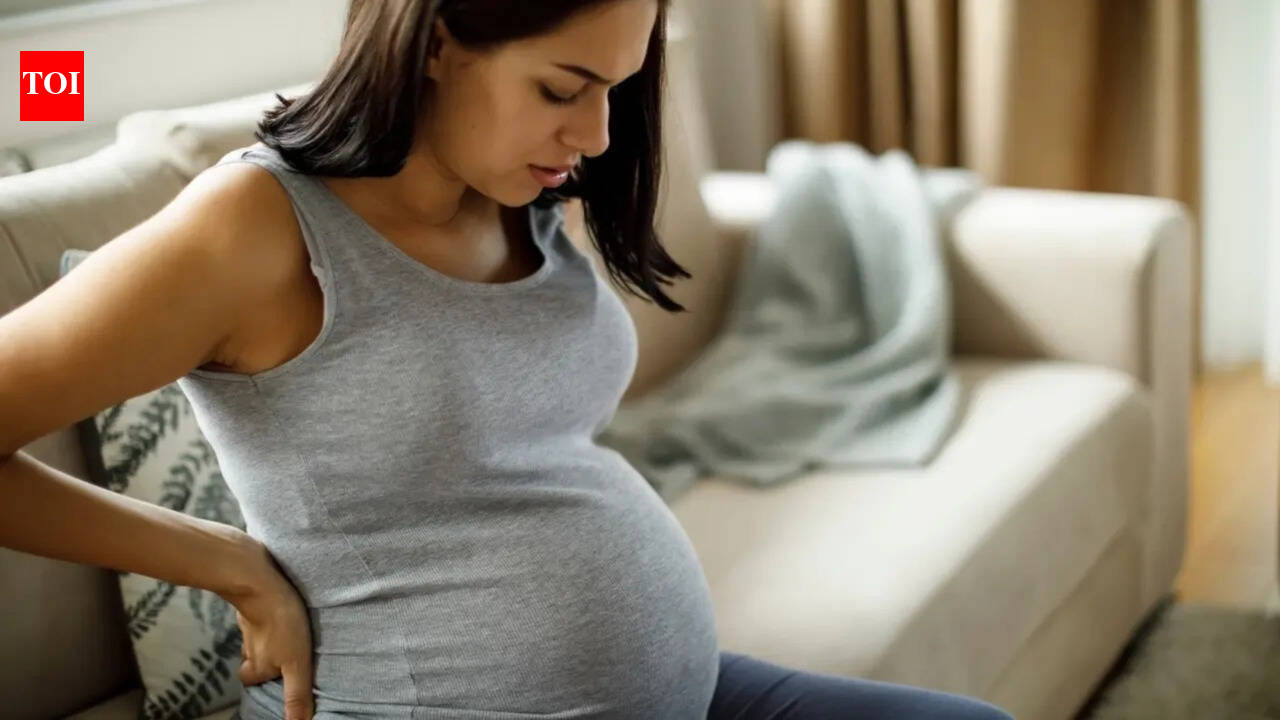 They were told it was 'just what pregnancy feels like', but later diagnosed with advanced colon cancer