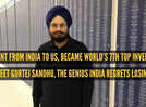 He went from India to the US, became the world&rsquo;s 7th top inventor and surpassed Thomas Edison: Meet Gurtej Sandhu, the genius India regrets losing