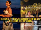 French locals had the most dramatic reactions to Indian creator Pavitra Kaur&rsquo;s stunning outfits