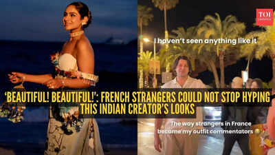  French locals had the most dramatic reactions to Indian creator Pavitra Kaur’s stunning outfits