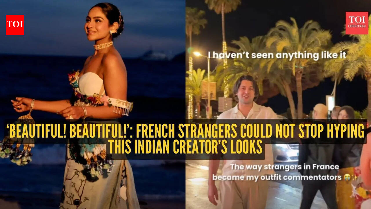 ‘I am your Devdas, you are my Paro’: French locals had the most dramatic reactions to Indian creator Pavitra Kaur’s stunning outfits
