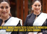 Madhuri Dixit&rsquo;s latest ivory saree look is giving rich lawyer-lady energy and fans can&rsquo;t unsee it