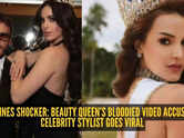 Venezuelan model, beauty queen Andrea del Val accuses celebrity stylist of assault in disturbing Cannes hotel video