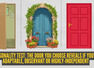 Personality test: Open door, blue door with flowers and a pot, or plain red door? The door you choose reveals if you're adaptable, observant or highly-independent