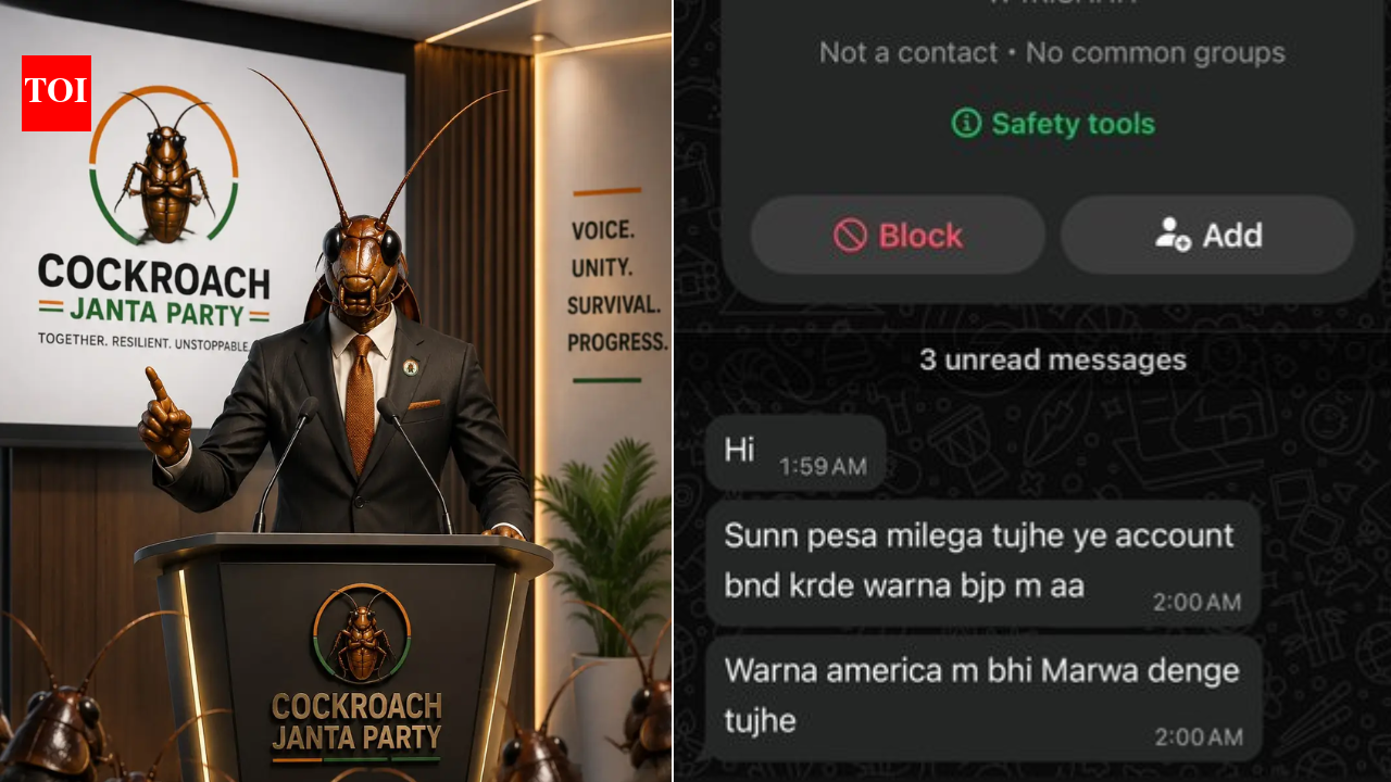 'Marwa denge tujhe': Cockroach Janta Party founder receives death threats