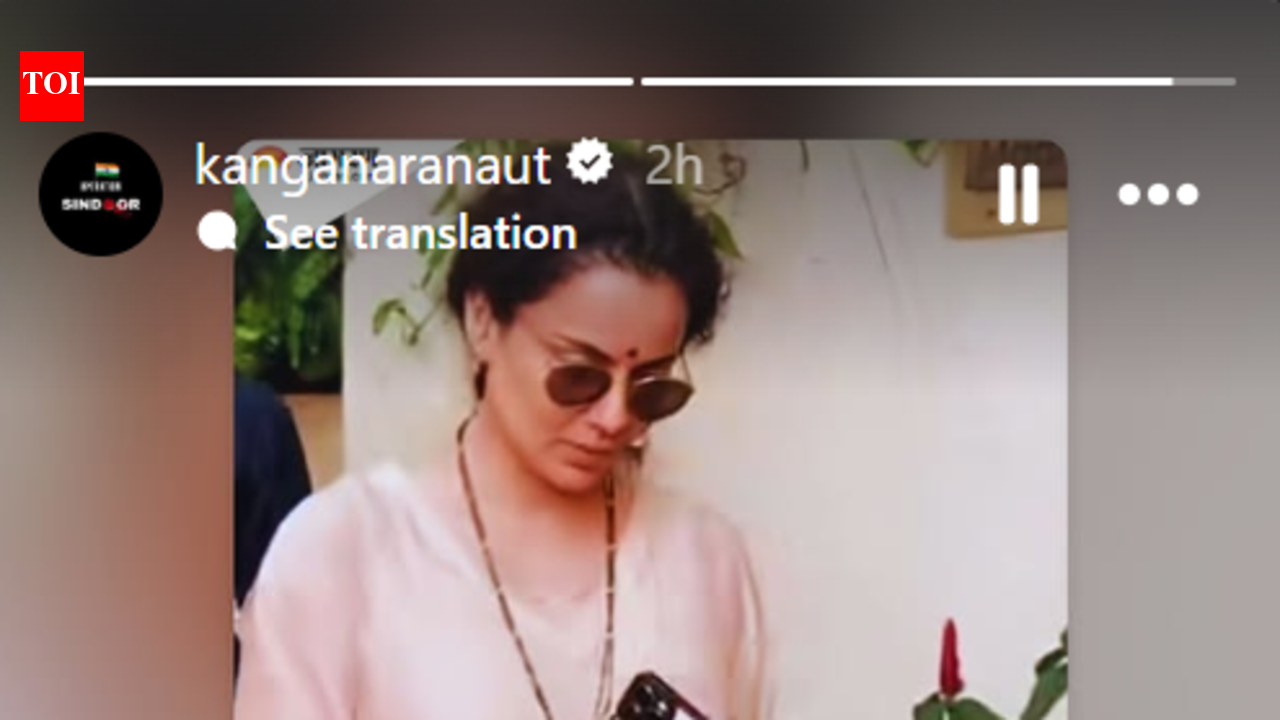 Kangana Ranaut reacts to ‘secret wedding’ rumours after mangalsutra-sindoor appearance, says ‘I won’t marry…’