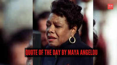 Quote of the day for kids by Maya Angelou: &ldquo;You are the sum total of everything you&rsquo;ve ever seen, heard, eaten, smelled, been told, forgot - it&rsquo;s all there. Everything&hellip;&rdquo;