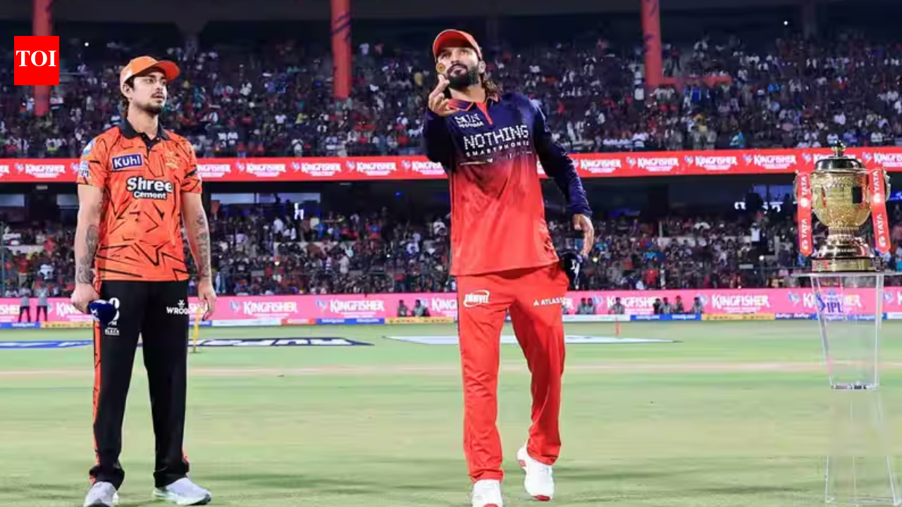 SRH vs RCB Live, IPL 2026: Qualifier 1 spot on the line as Hyderabad host table-toppers Bengaluru