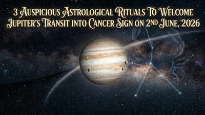 3 Auspicious astrological rituals to welcome Jupiter’s Transit into Cancer Sign on 2nd June, 2026