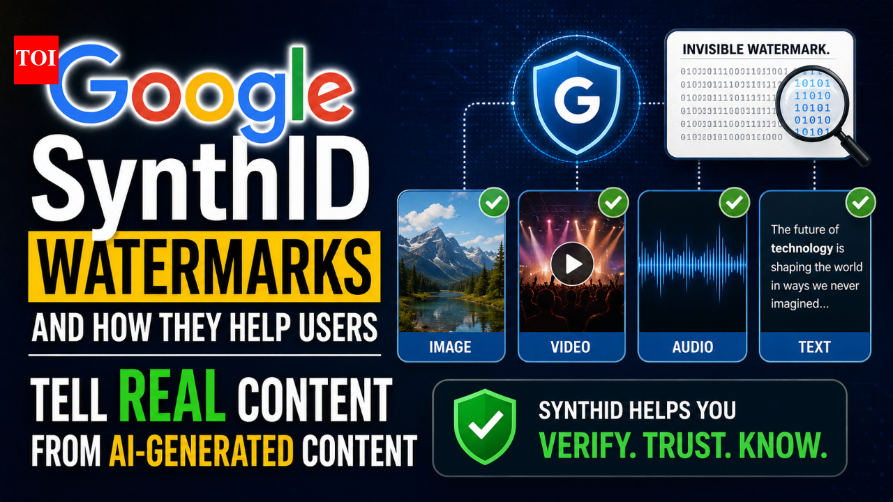 What are Google's SynthID watermarks and how do they help users tell real content from AI-generated content