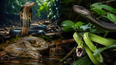  From the king cobra to the black mamba with their chilling survival tactics