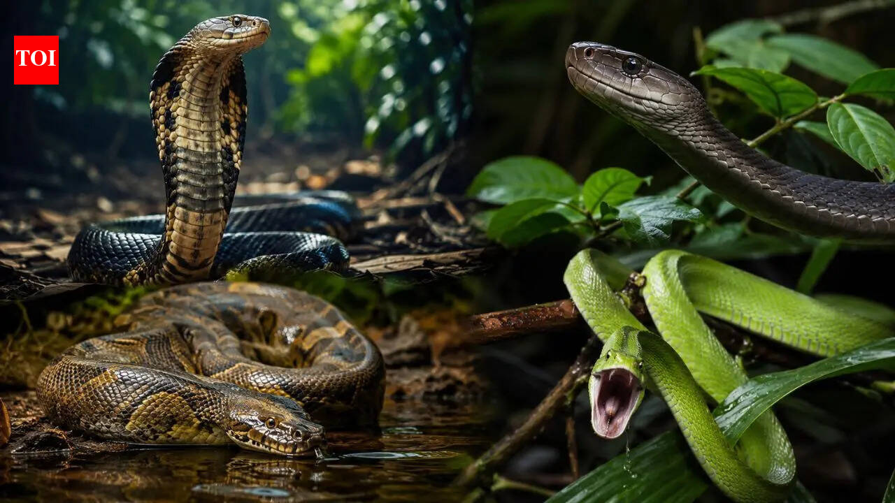 Meet the world’s smartest snakes: From the king cobra to the black mamba with their chilling survival tactics