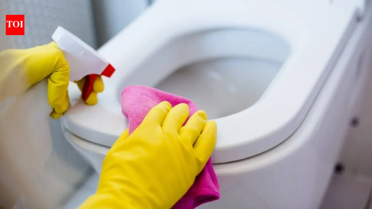 Why you should spray vinegar around your toilet regularly