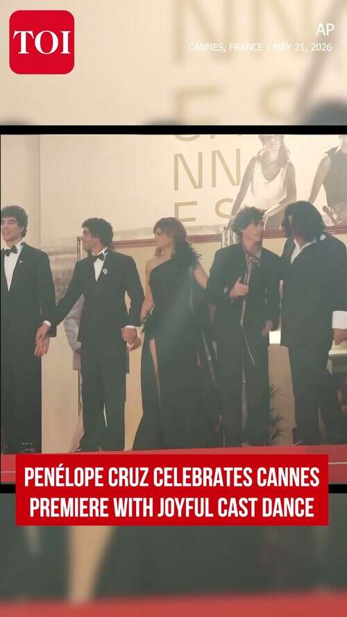 'The Black Ball': Pen&eacute;lope Cruz Dances With Co-Stars In Joyful Celebration After Cannes Screening 