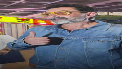 Bobby Deol takes break from UK shoot for 'Bandar', photographed in Mumbai for other commitments