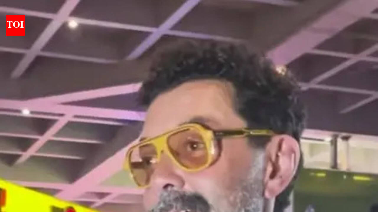 Bobby Deol takes break from UK shoot for 'Bandar', photographed in Mumbai for other commitments