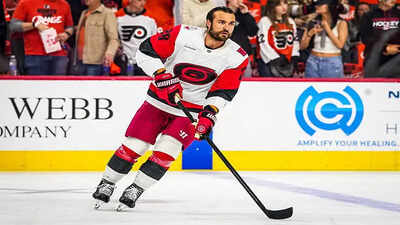Carolina Hurricanes winger William Carrier reveals wife supports Montreal Canadiens during NHL playoff season creates awkward moment at home
